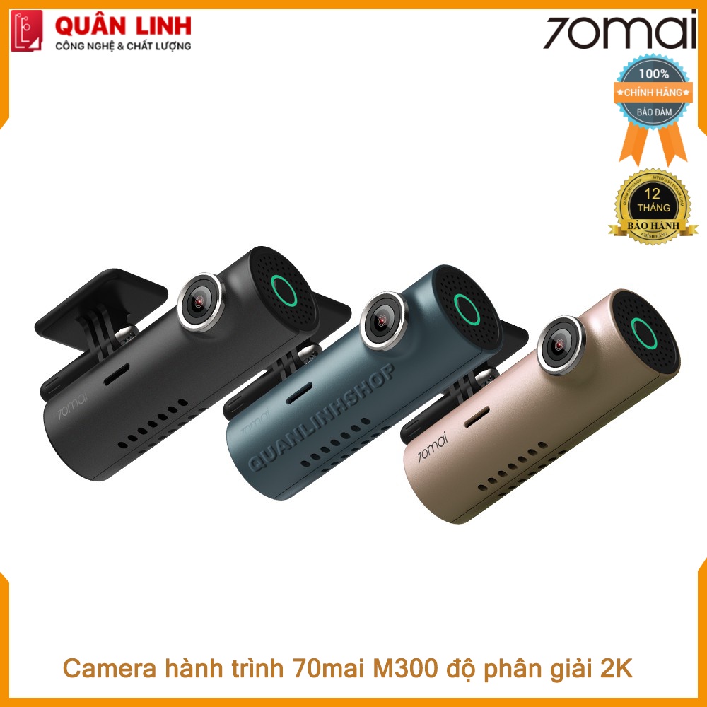 Camera hành trình 70mai Dash Cam M300 - Bản nội địa up firmware tiếng anh
