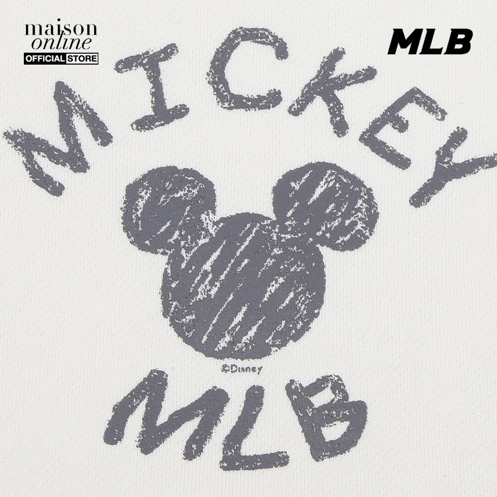 MLB - Áo hoodie tay dài phối mũ thời trang MLB X Mickey 31HDK1041-43I
