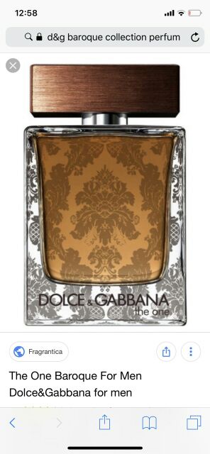 HÀNG TESTER 
LIMITED 2018💕Dolce and Gabbana The One For Men Baroque - 100ml💕