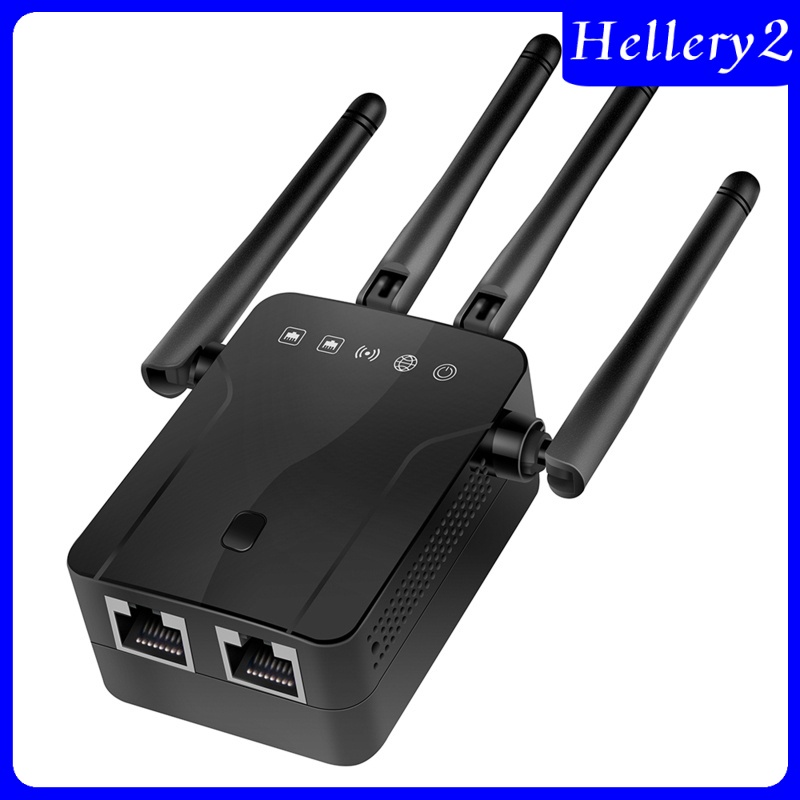 Bộ Khuếch Đại Tín Hiệu Wifi 4 Ăng Ten Phích Cắm Us Hellery2 | BigBuy360 - bigbuy360.vn
