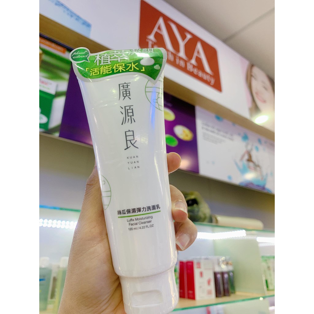 Sữa Rửa Mặt KUAN YUAN LIAN Sáng Mịn Da Kiềm Dầu Đài Loan 120ml