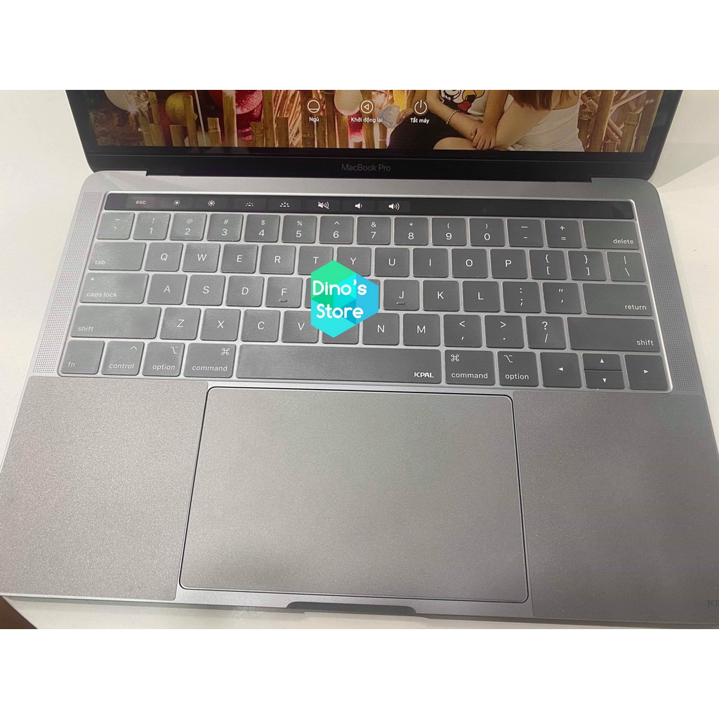 Miếng lót phủ bàn phím macbook trong suốt JCPAL Fitskin TPU cho Macbook