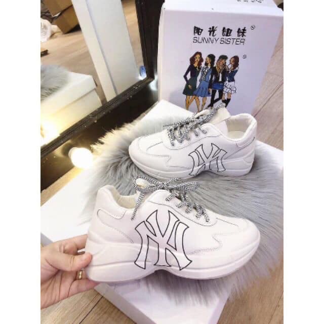 Giày thể thao nữ độn đế siêu cá tính NY 010