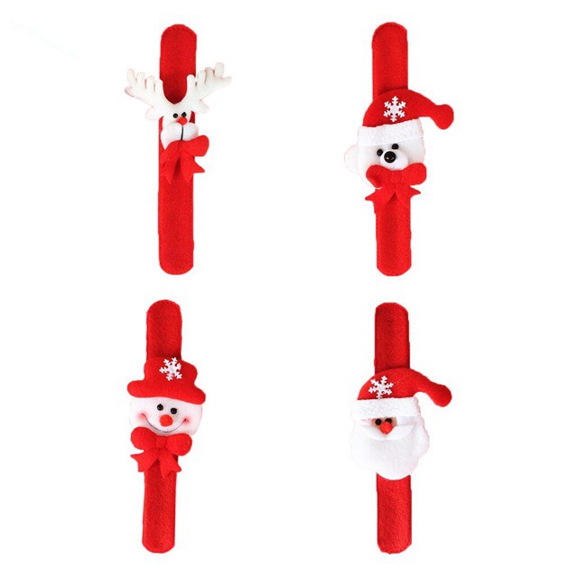 Đồ chơi Noel - Vòng tay Noel màu đỏ rực rỡ đáng yêu