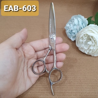 Kéo chuốt tóc viko kéo chuốt eab-603 thép nhật - lưỡi bầu cong lá tre
