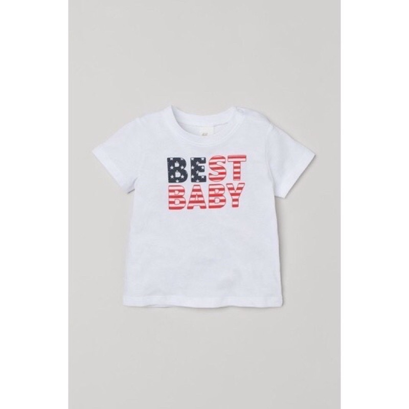 Áo phông hm uk cho bé