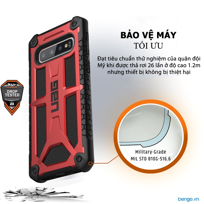 Ốp lưng Samsung Galaxy S10 Plus UAG Monarch Series