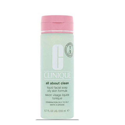Sữa Rửa Mặt Clinique Liquid Facial Soap Oily Skin Formula 200ml, Cho Da Dầu