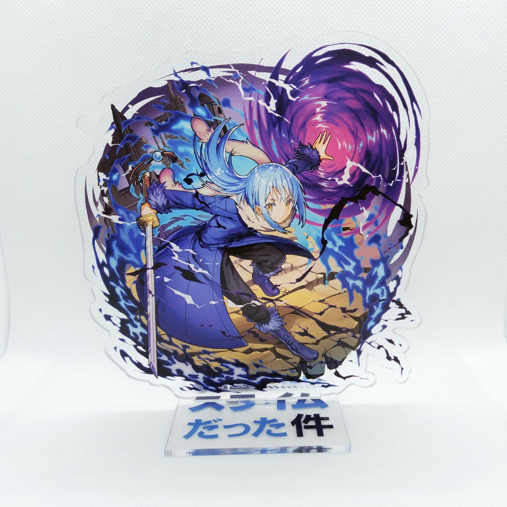 Standee Chuyển Sinh Thành Slime, mô hình Rimuru,anime Tensei Shitara Slime Datta Ken, nhân vật Rimuru Tempest