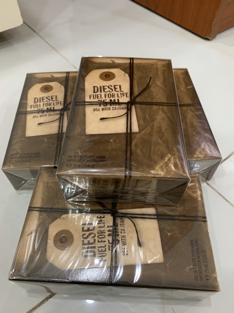 [Mã COSSALE27 giảm 80K đơn 1000K] Nước hoa diesel fuel for life homme 75ml full seal | BigBuy360 - bigbuy360.vn