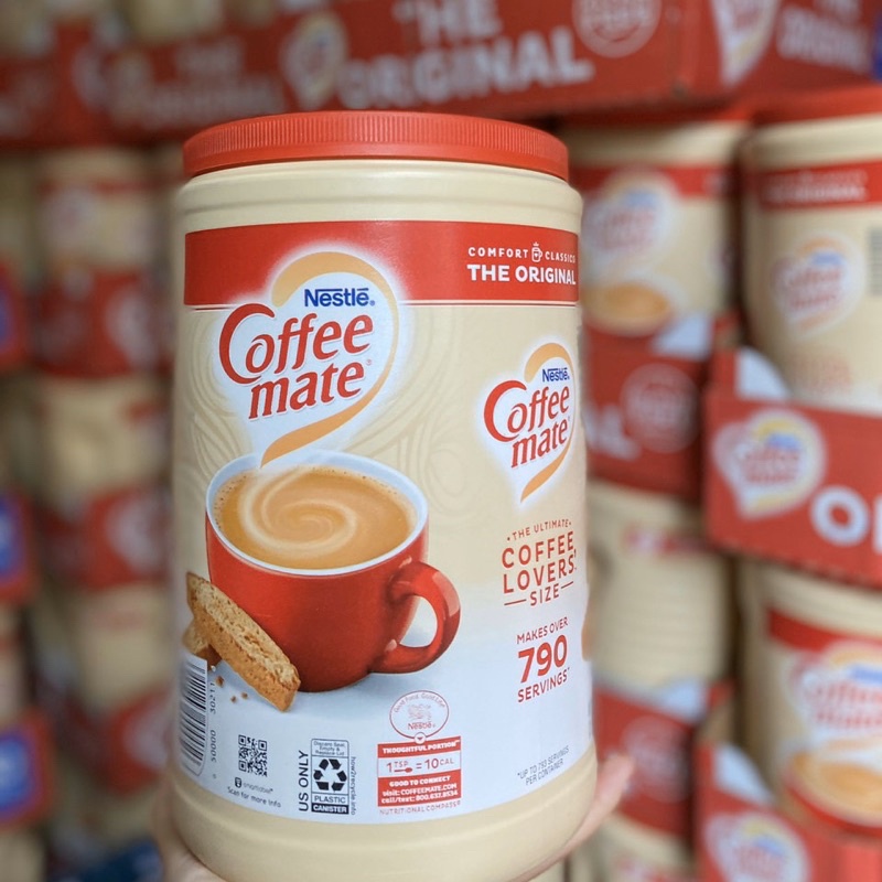 [HÀNG_CHUẨN] LÔ MỚI DATE 08/2023 Bột kem pha cà phê Nestle Coffee Mate Original của Mỹ 1,5kg