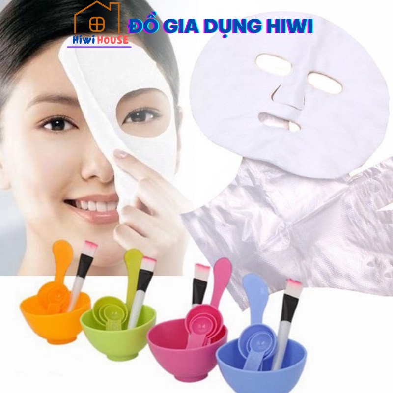 Bộ bát trộn mặt nạ 6 chi tiết Hiwi