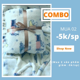 🪴chăn mền lông tuyết chó snoopy xanh-size 1,6mx2,2m