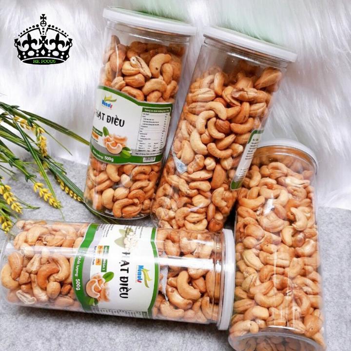 500g hạt điều tách lụa size lớn, hạt thơm không vụn, Hóa đơn 199k tặng vỉ kẹo xyliton