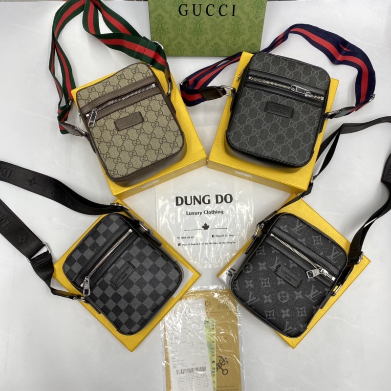Túi Chéo GC LV dành cho cả nam và nữ Hàng full box TC99