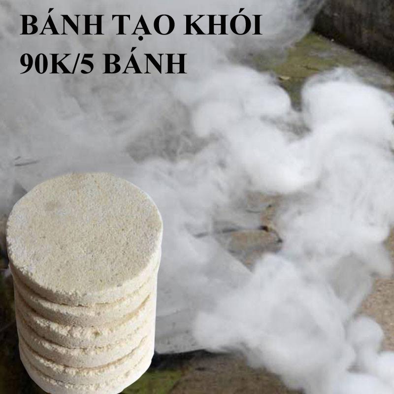 Bánh tạo hiệu ứng khói chụp ảnh