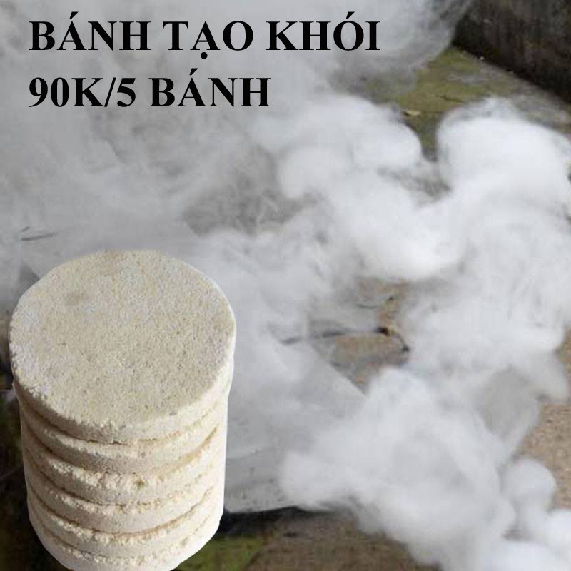 Bánh tạo hiệu ứng khói chụp ảnh(90k/5 bánh tròn to)