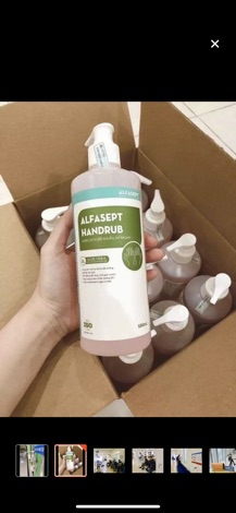 Sát khuẩn tây nhanh Alfasept Handrub