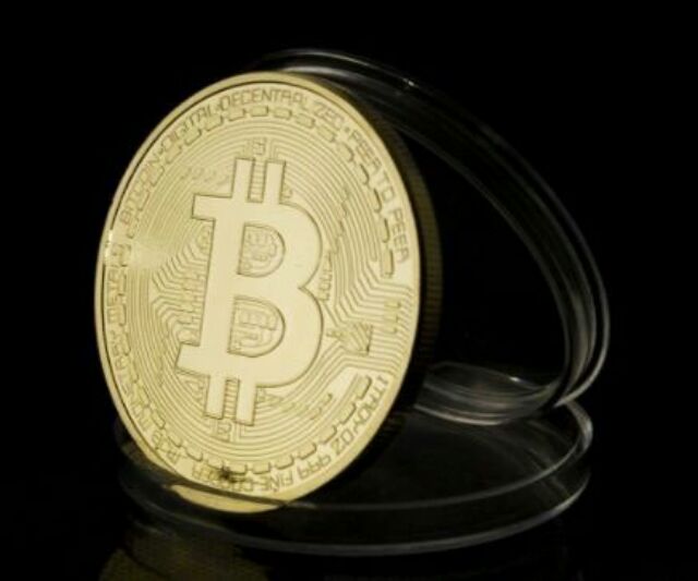 ĐỒNG TIỀN BITCOIN MẠ VÀNG 24K | BigBuy360 - bigbuy360.vn
