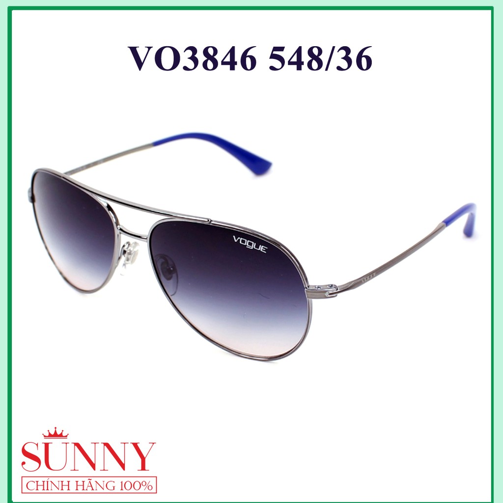 VO3846 548/36 - mắt kính Vogue chính hãng Italia, bảo hành toàn quốc