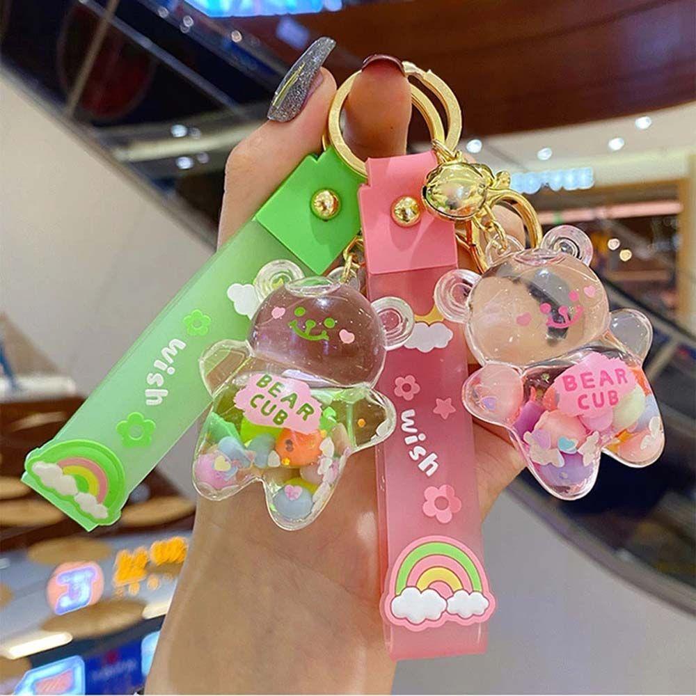 Móc Khóa Hình Gấu Chubby Dễ Thương Sáng Tạo