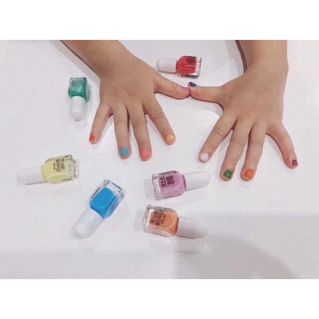 Set sơn móng tay bé gái Primark Little Rebel Nail Polish 12 màu pastel - Pháp