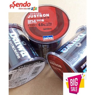 Dây cước câu cá Daiwa Justron 500m.