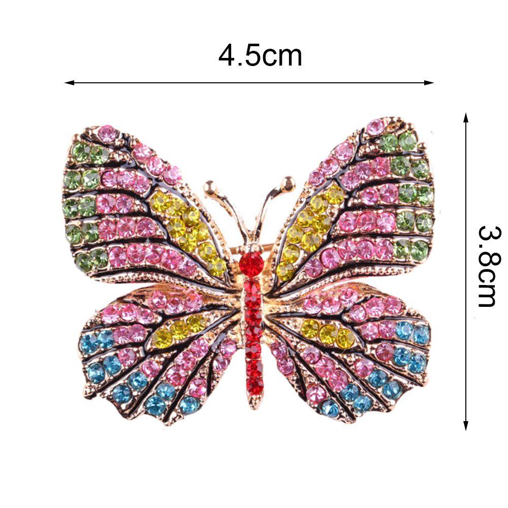 Trâm Cài Áo Hình Bướm Bằng Hợp Kim Thời Trang