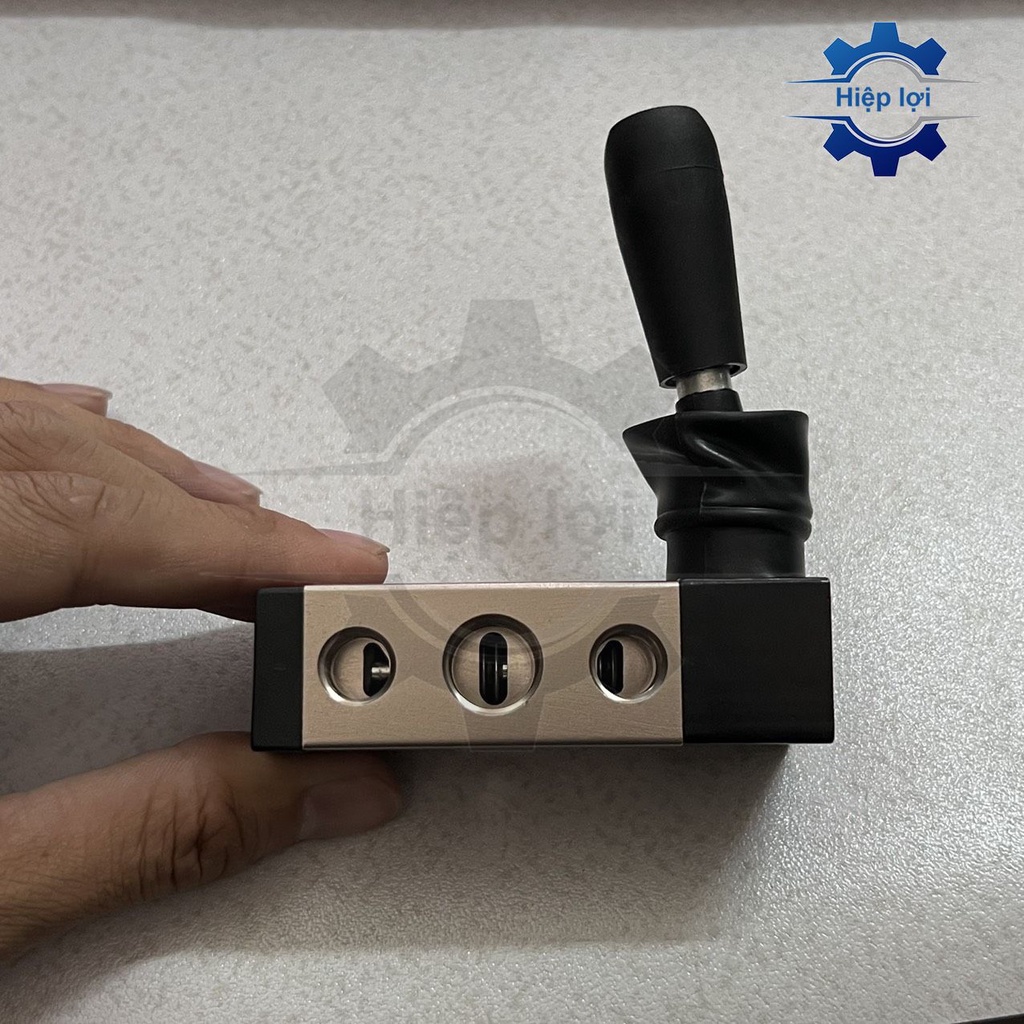 Van gạt tay khí nén 4H210-08 / 4H310-10  - van gạt tay hơi khí nén