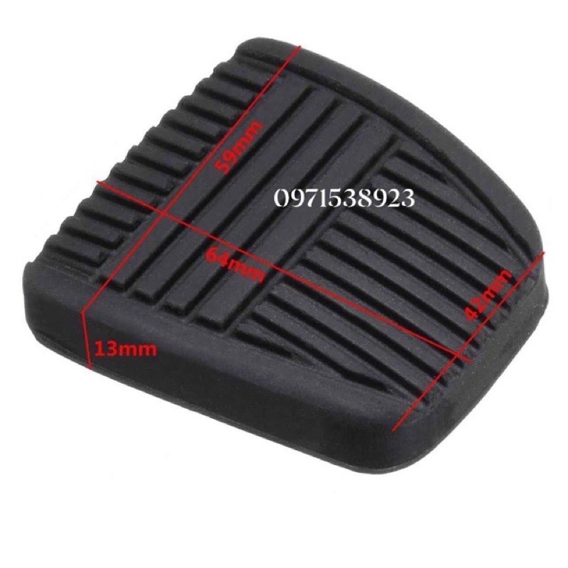 Đệm cao su chân côn phanh toyota INNOVA, HILUX, FORTUNER, camry zace crown xịn chính hãng giá 1 cái