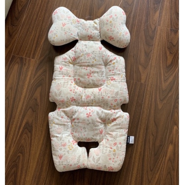Đệm lót xe đẩy 3D chống sốc cho bé chất cotton mát phối lưới hiệu Hàn