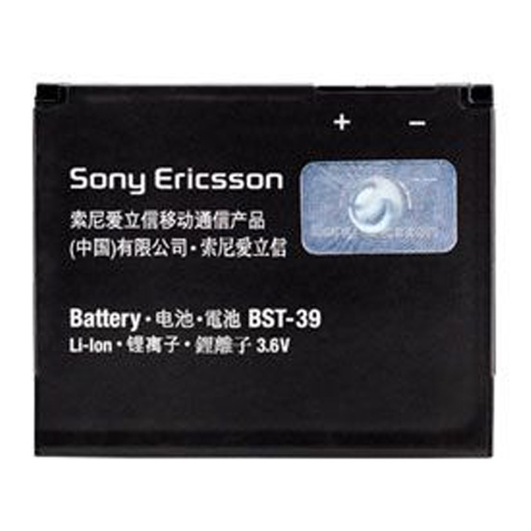 Pin Sony BST39 cho Sony Ericsson W20i ZYLO Z555i W910i W508 W380i T707 W910i