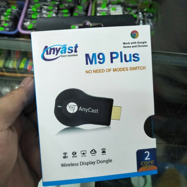 Thiết bị Anycast M9 Plus biến TV thường thành SmartTV