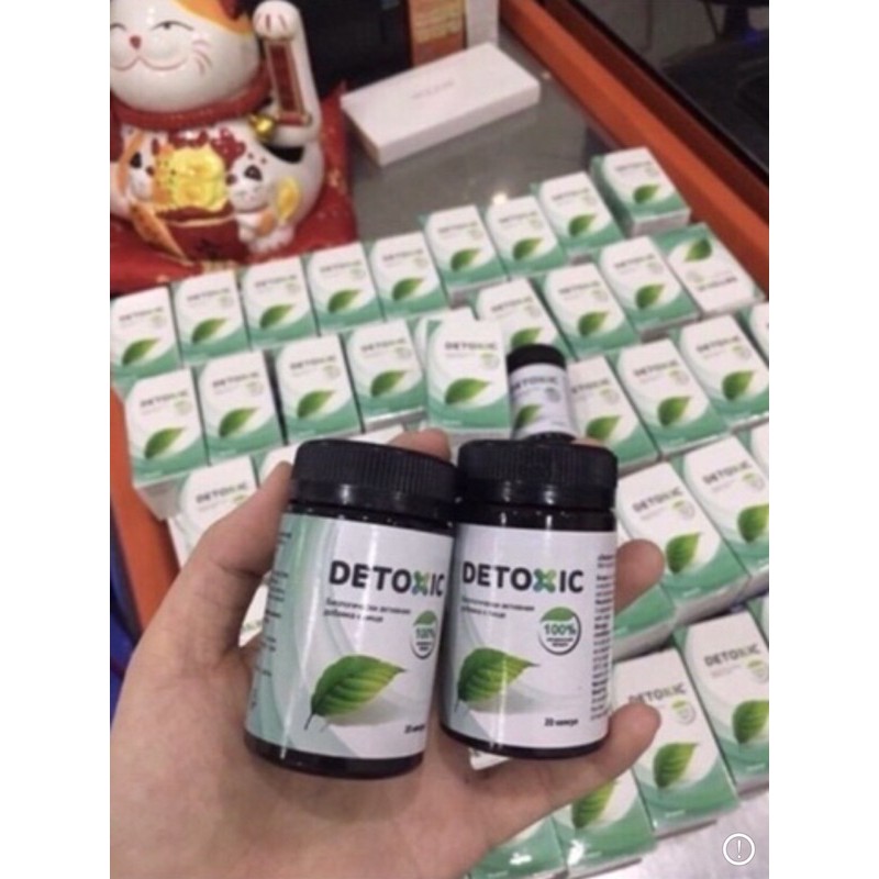 Detoxic Diệt ký sinh trùng Nga 20 viên