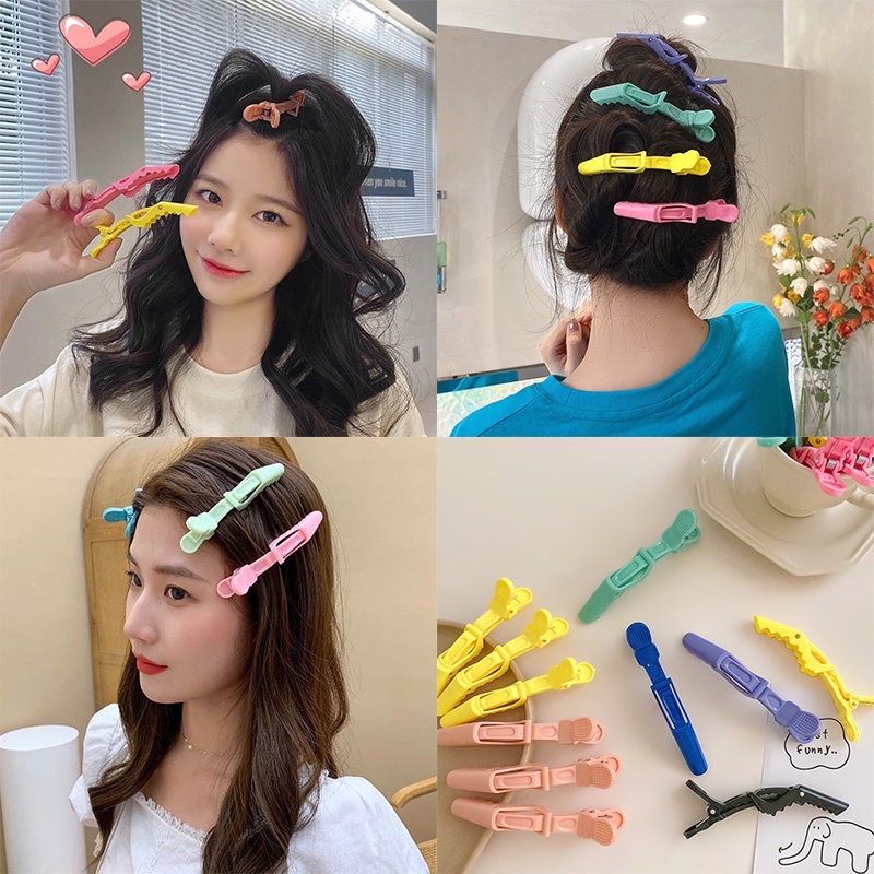 Set 2 Kẹp Tóc Màu Sắc Ngọt Ngào Thời Trang