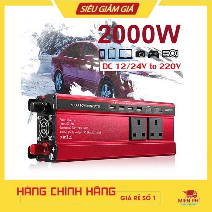 BỘ KÍCH ĐIỆN 2000W INVERTER - BỘ KÍCH ĐIỆN