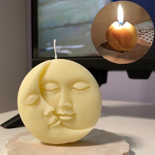 Khuôn làm bánh / xà phòng / nến hình mặt trăng bằng silicone diy