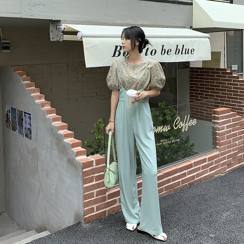 Quần Yếm Ống Rộng Phong Cách Hàn Quốc 43121 | BigBuy360 - bigbuy360.vn