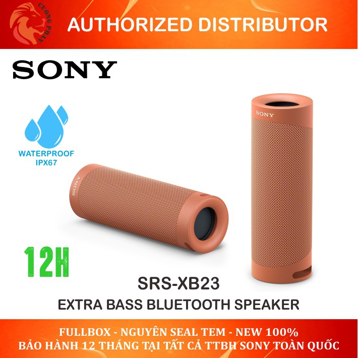 Loa Bluetooth Extra Bass Sony SRS-XB23 |Chính Hãng Sony Việt Nam| Bảo Hành 12 Tháng Toàn Quốc