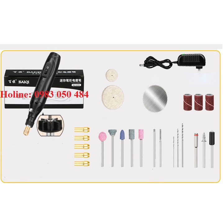 Máy Khoan, Mài, Dũa Mini Cầm Tay Chuyên Sửa Mạch v3 chuẩn