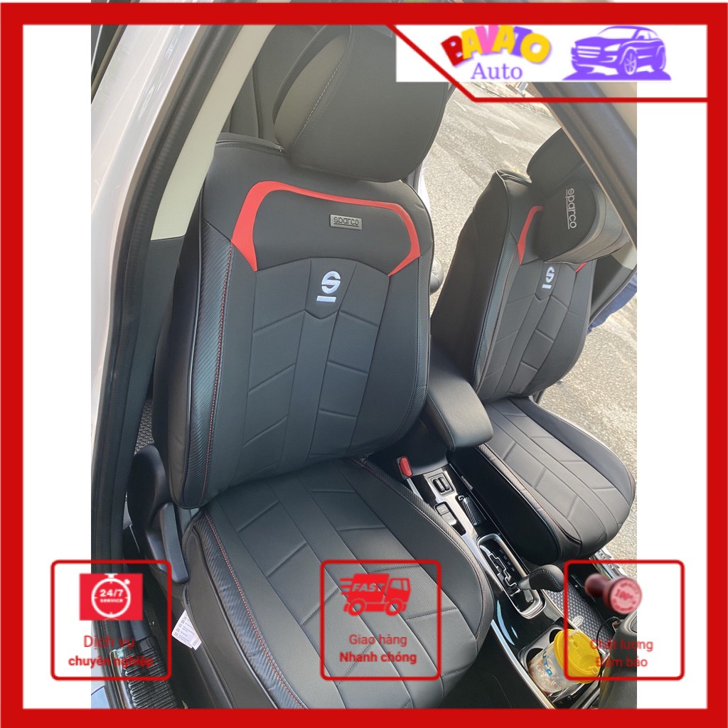 [ GIẢM GIÁ SỐC ] Áo bọc ghế ô tô 3D Premium chính hãng Sparco - Bảo hành 12 tháng