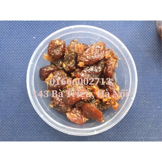 Ô mai mận Bà Thu (mận xào, xí muội, mận khía xào, mận xào cay, mận cơm xào, mận cơm sấy) - Hộp nhỏ