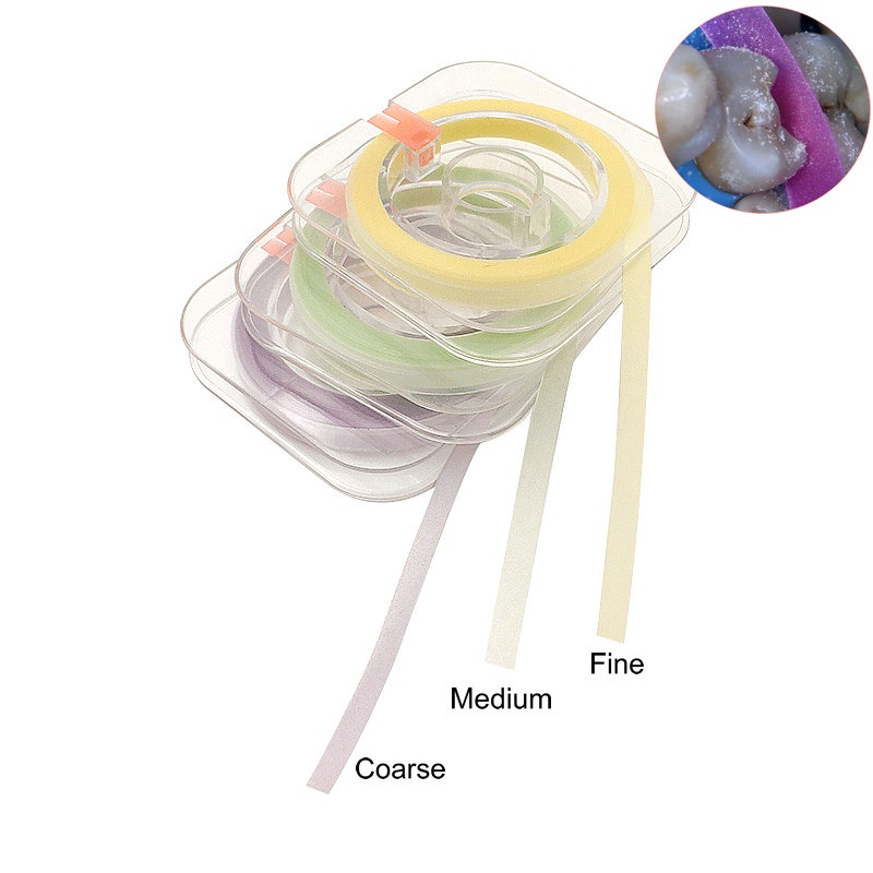 Cuộn Dây Mài Đánh Bóng Răng 6M Rộng 4mm Chuyên Dụng