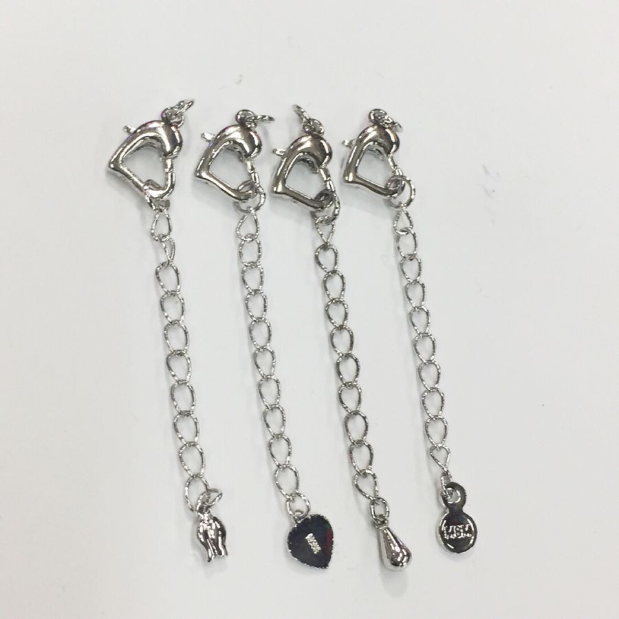 [CTJ004] Phụ kiện trang sức (DIY) - Khóa Trái tim kiểu chuỗi - Mở rộng