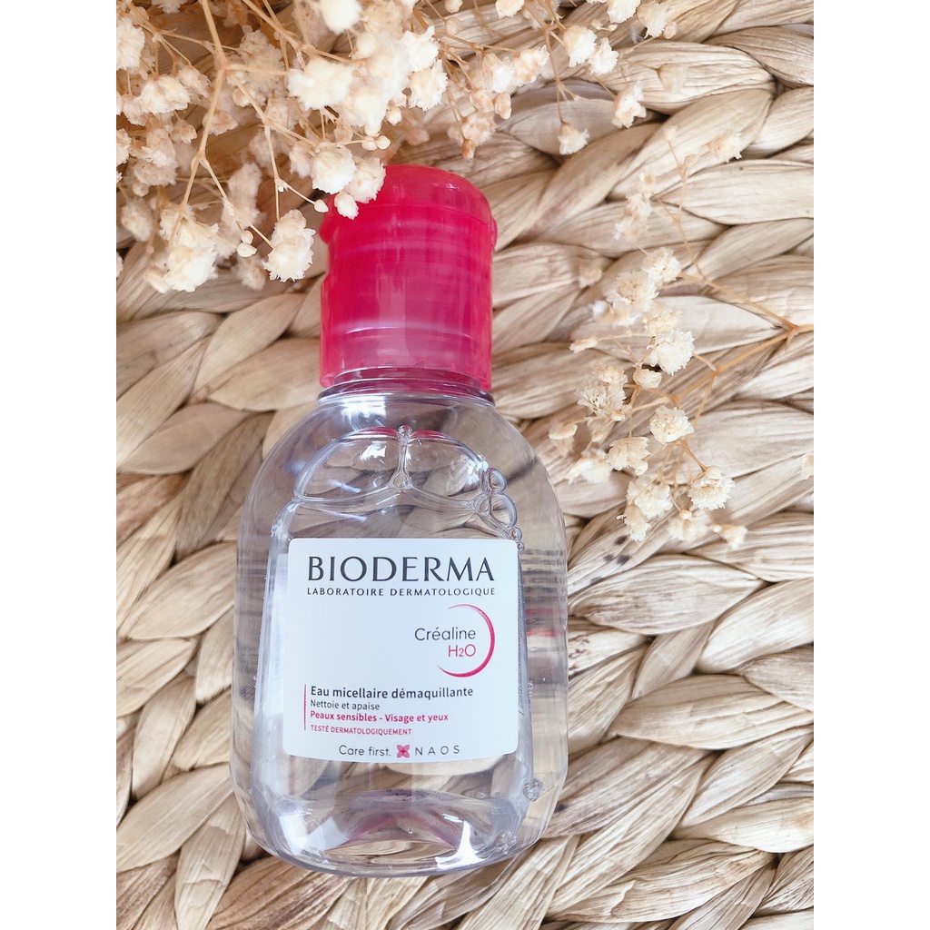 Nước tẩy trang Bioderma H20 dành cho da dầu Sebium, da nhạy cảm Sensibio AUTH