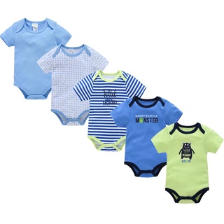 Combo 5 bộ bodysuit bé trai và gái ( hình ngẫu nhiên )
