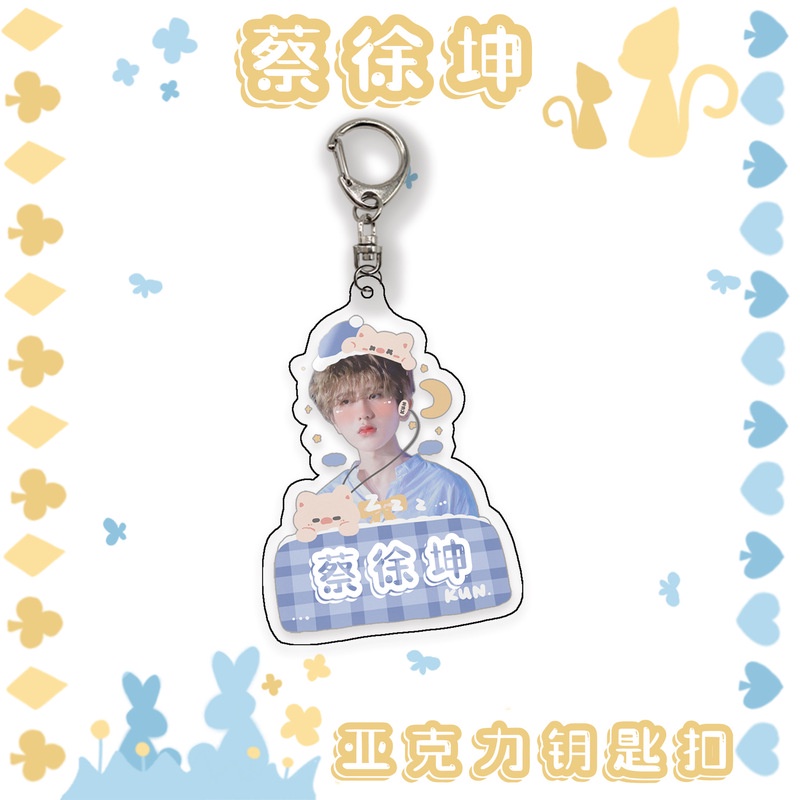 Móc Khóa acrylic Hình Thần Tượng Kun