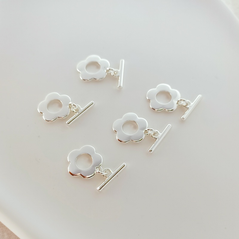 Phụ Kiện Làm Vòng Tay/Trang Sức Thủ Công DIY Màu Sắc Hoa Mận Chắc Chắn Khóa Đầu Nối Vòng Tay