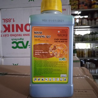 Diệt trừ cỏ Khai Hoang Q7 diệt sạch các loại cỏ lá rộng, lá hẹp, cỏ tranh, cỏ cú, cỏ mần trầu, cỏ chỉ, cỏ ống