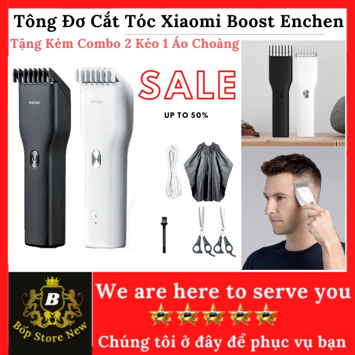Tăng đơ cắt tóc Enchen Boost hàng chuẩn hãng Xiaomi [ Bốp Store New ] Bảo Hành 12 tháng